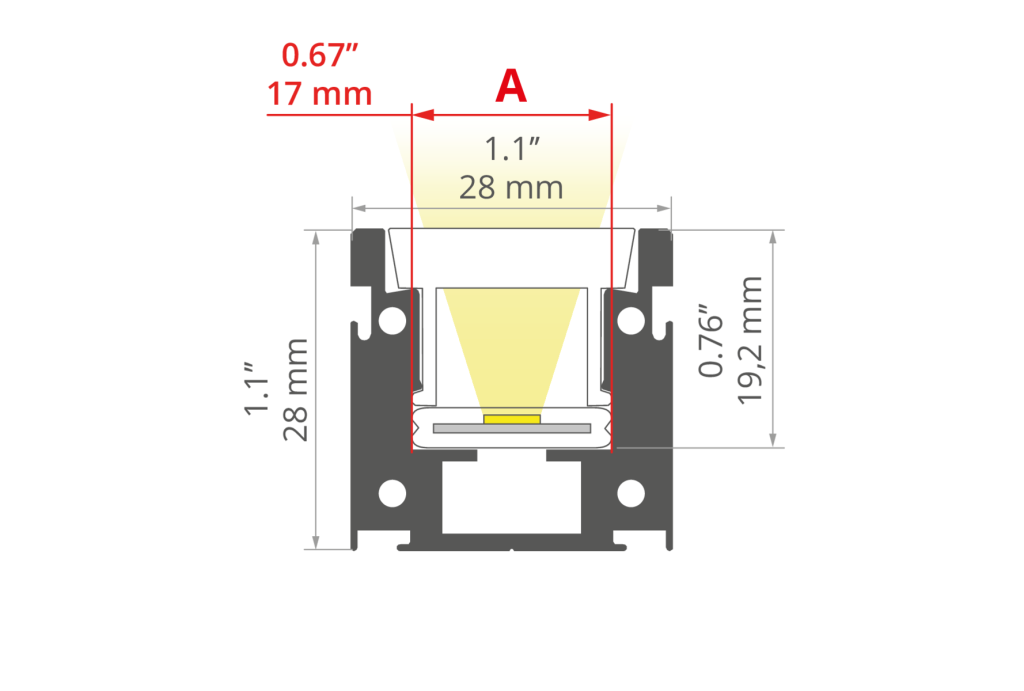 HR-OPTI Dimensiones HR-OPTI Dimensiones